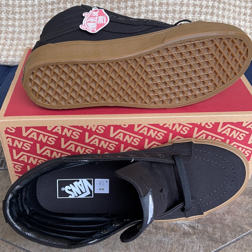 Vans Sk8-Hi Reissued Canvas Gum Black/Light Gum WM - Picture 5 of 16
